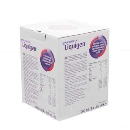 Liquigen Flacon Plast 4x250 ml 1457191  -  Nutricia