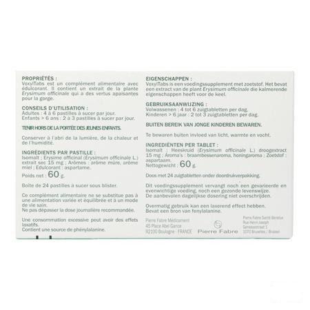 Voxyltabs Zuigtabletten 24 2663490