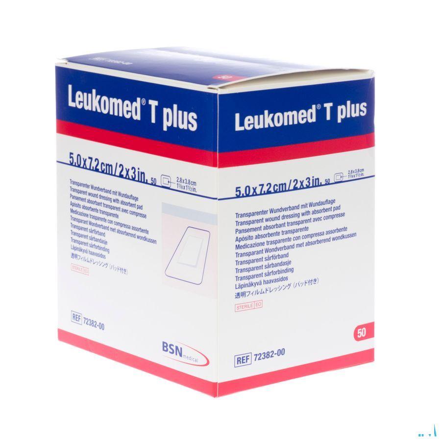 Leukomed T Plus Pansement Steril 7,2Cm x  5cm 50 7238200