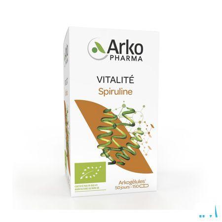 Arkocaps Spiruline Bio Capsule 150  -  Arkopharma