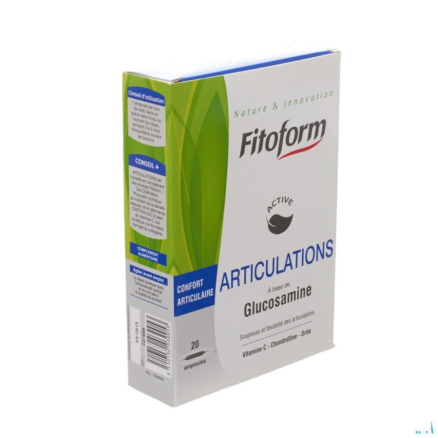 Articulations Ampoule 20x10 ml Fitoform  -  Bioholistic Diffusion