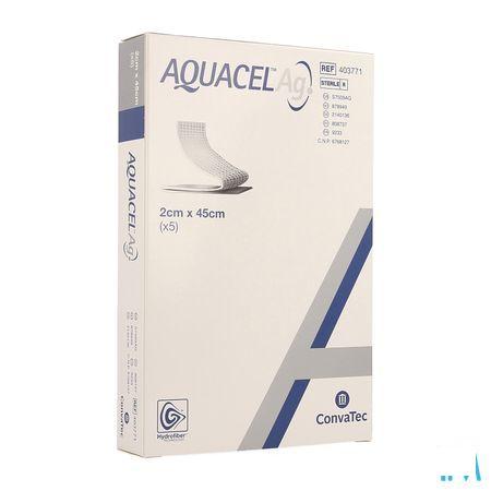 Aquacel Ag Pans Meche Hydrof.Ster 2X45Cm 5 403712