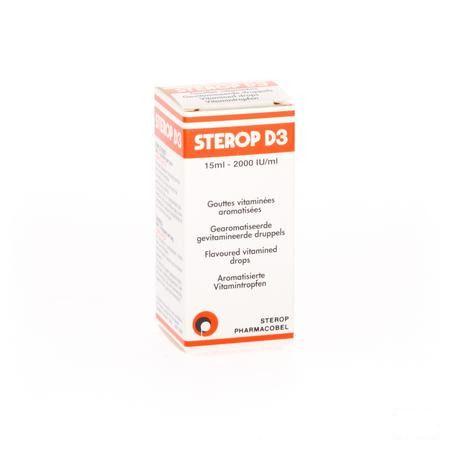 D3 Druppels 15 ml  -  Sterop