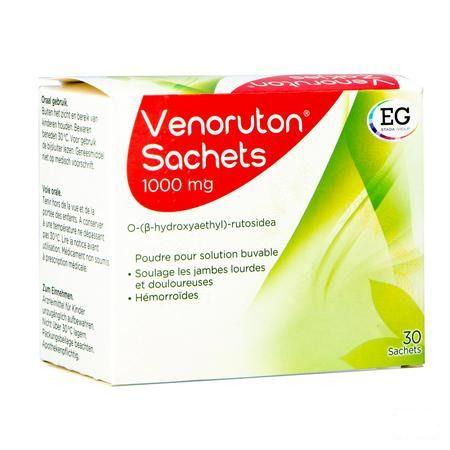 Venoruton 1000 Sachets Pulv Per Os 30  -  EG