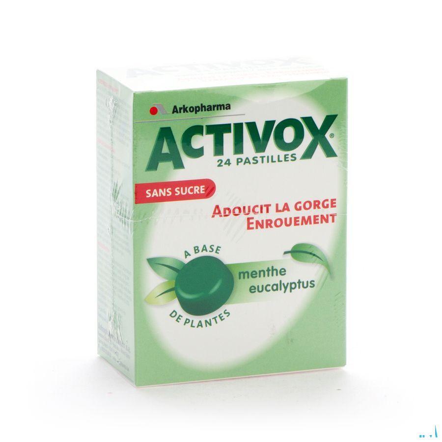 Activox Menthe-eucalyptus Ss Pastille 24 3567567  -  Arkopharma