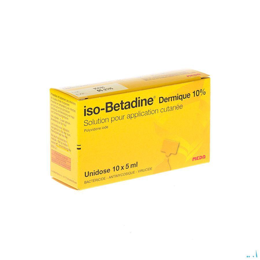 Iso Betadine Derm 10% Unidose Flacon 10x5 ml