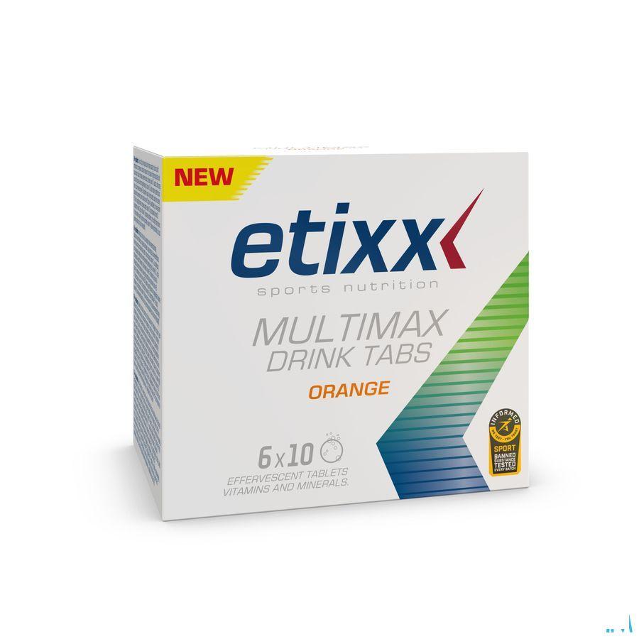 Etixx Multimax Drink Orange Tube Comp 6 x 10