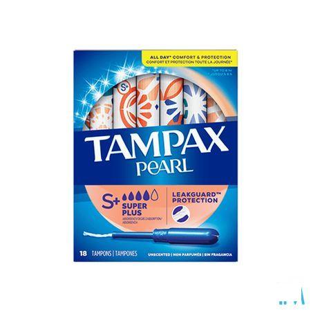 Tampax Pearl Compak Super Plus 18