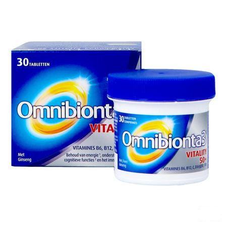 Omnibionta 3 Vitality 50+ Tabl 30