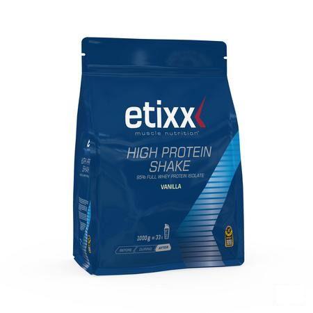Etixx High Protein Shake Vanilla 1000 gr