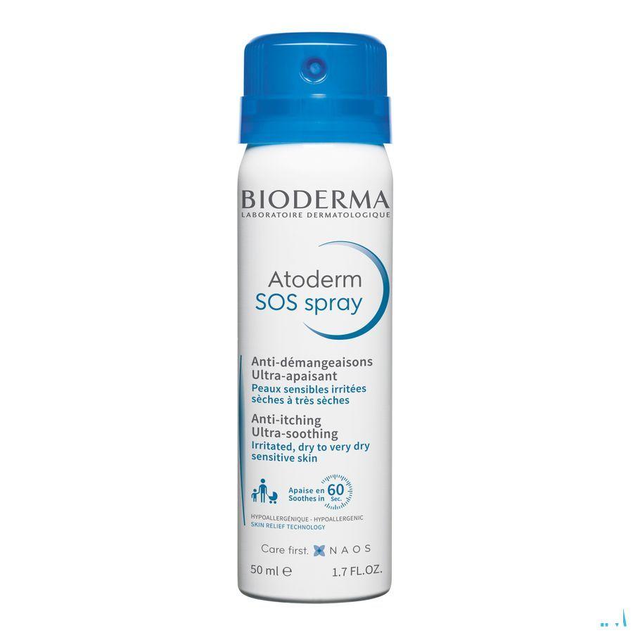 Bioderma Atoderm Sos Spray zonder dopsel 50 ml