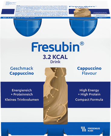 Fresubin 3.2 Kcal Drink Cappucino 4X125ml
