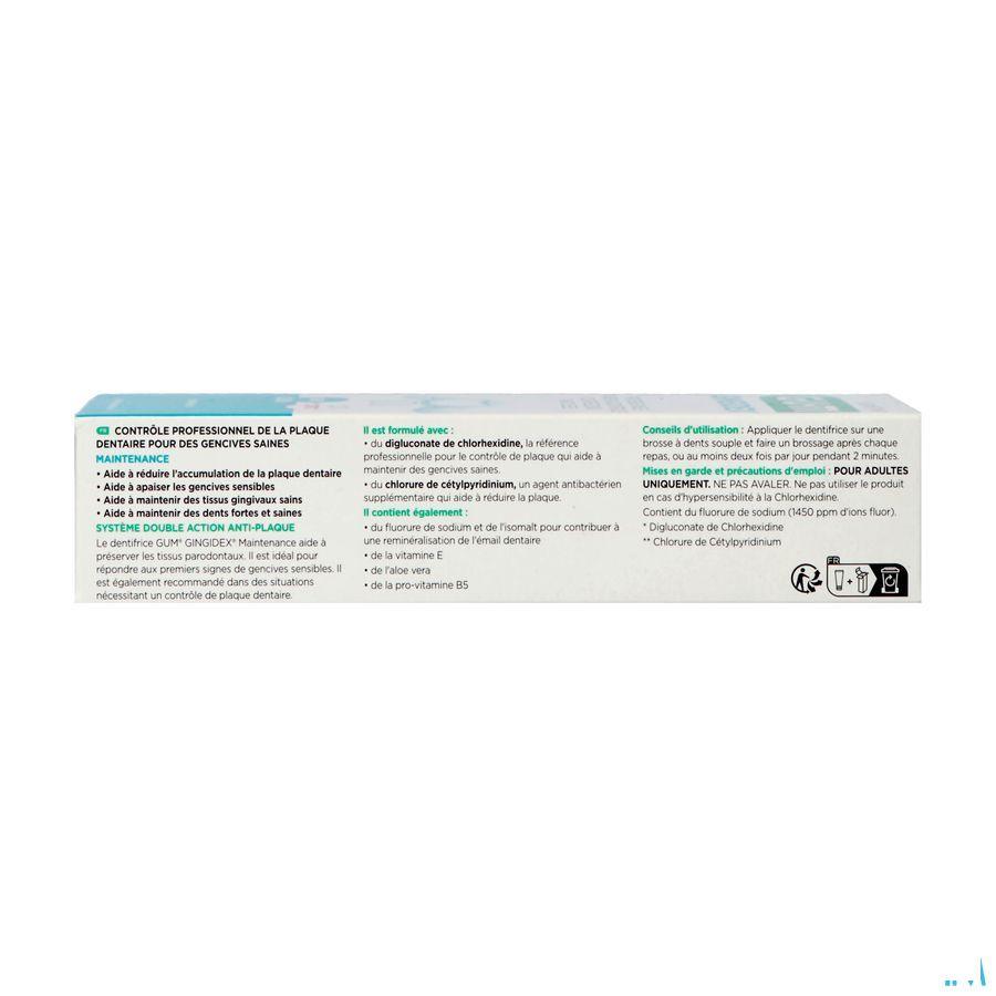 Gum Dentifrice Gingidex 0,06% Chlorhexid.75ml