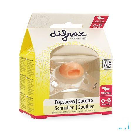 Difrax Fopspeen Sil Mini-dental 0-6m 799  -  Difrax