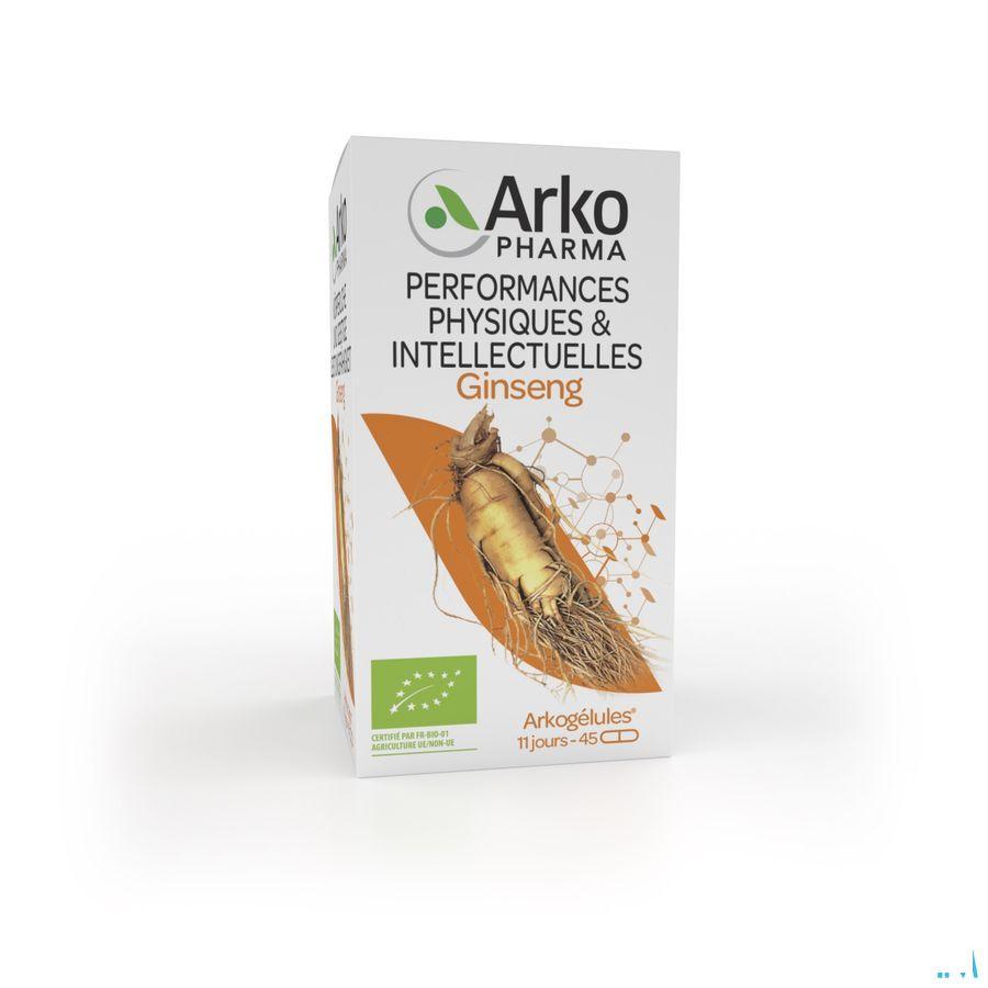 Arkogelules Ginseng Bio Caps 45  -  Arkopharma