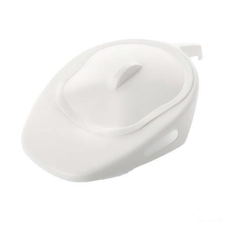 Bedpan Met Deksel Wit Homecraft