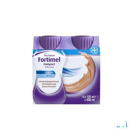 Fortimel Compact 2.4Kcal Chocolat 4 x 125 ml