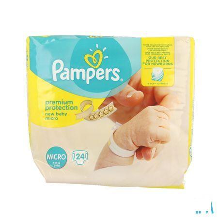 Pampers Micro Luiers 1x24