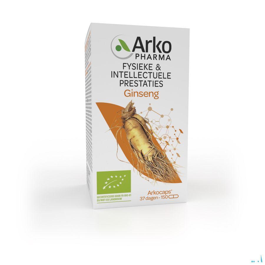 Arkogelules Ginseng Bio Caps 150  -  Arkopharma