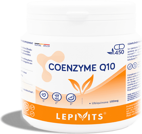 Lepivits Coenzyme Q10 Pack Pot Caps 450  -  Lepivits