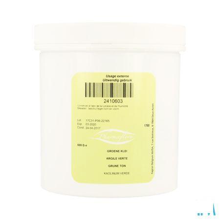 Groene Klei Gemalen 500 gr  -  Fagron