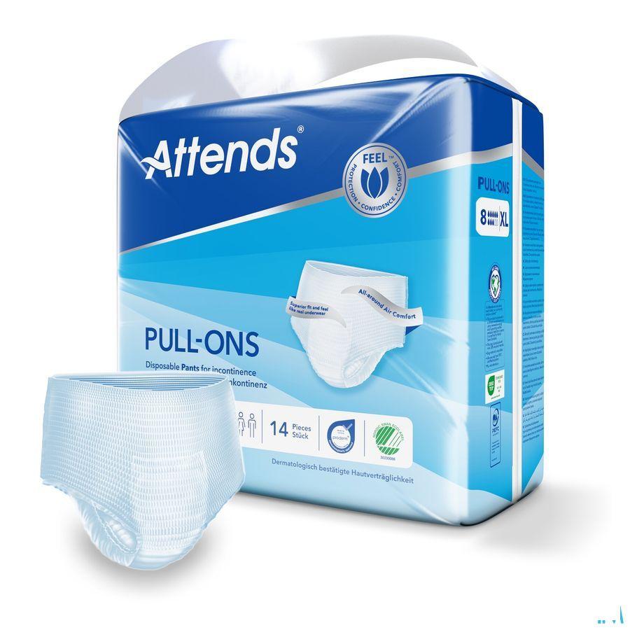 Attends Pull On 8 Slip Xl 1x14