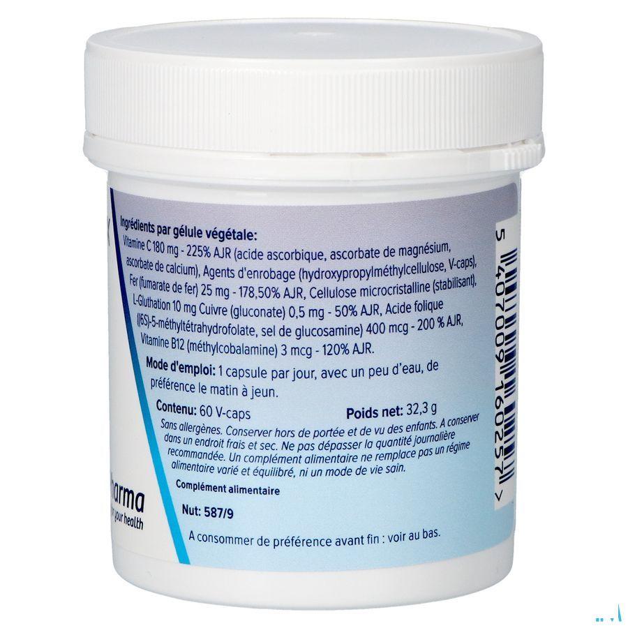 Fer Complex Vegetat. Capsule 60x25 mg  -  Deba Pharma