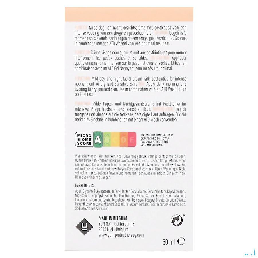 Yun Ato Postbiotic Hydra Gezichtscreme N/Parf 50 ml