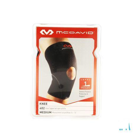 Mcdavid Knee Supp.open Patella Black/scarlet M 402