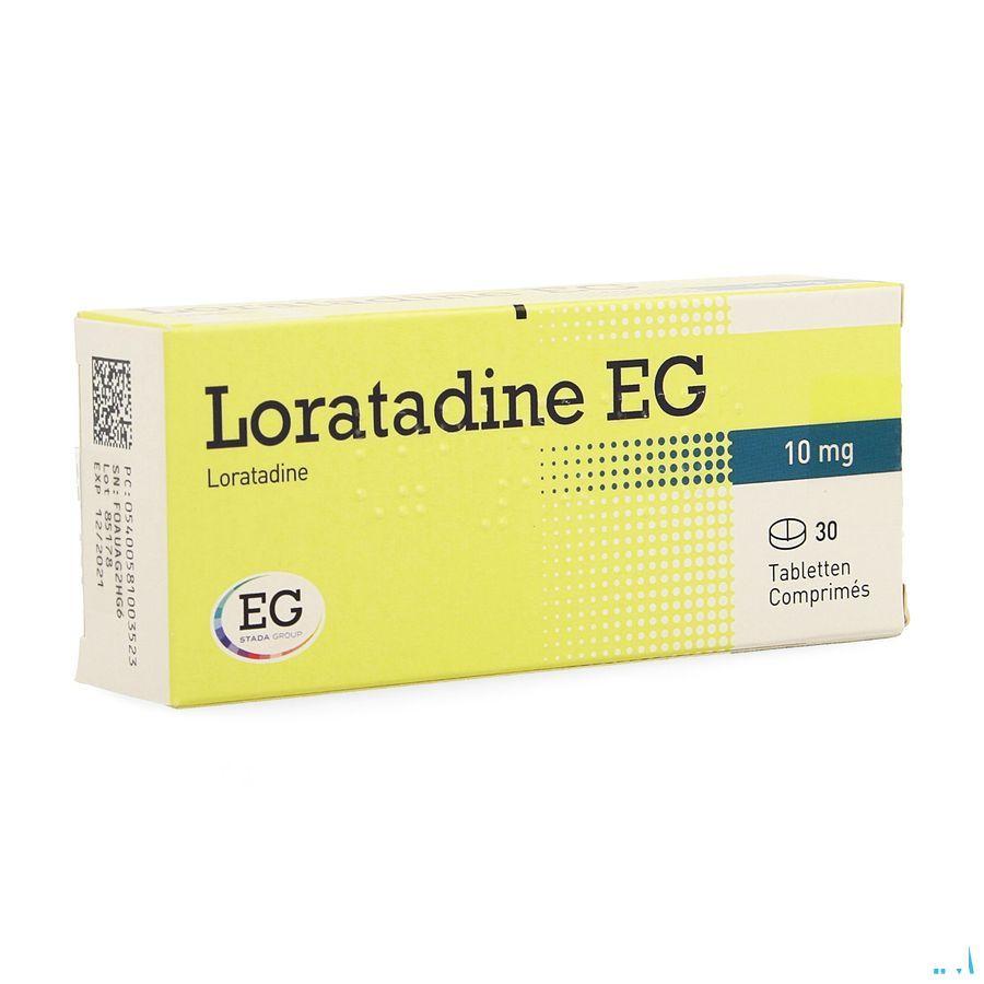 Loratadine EG 10 mg Tabletten 30 X 10 mg  -  EG