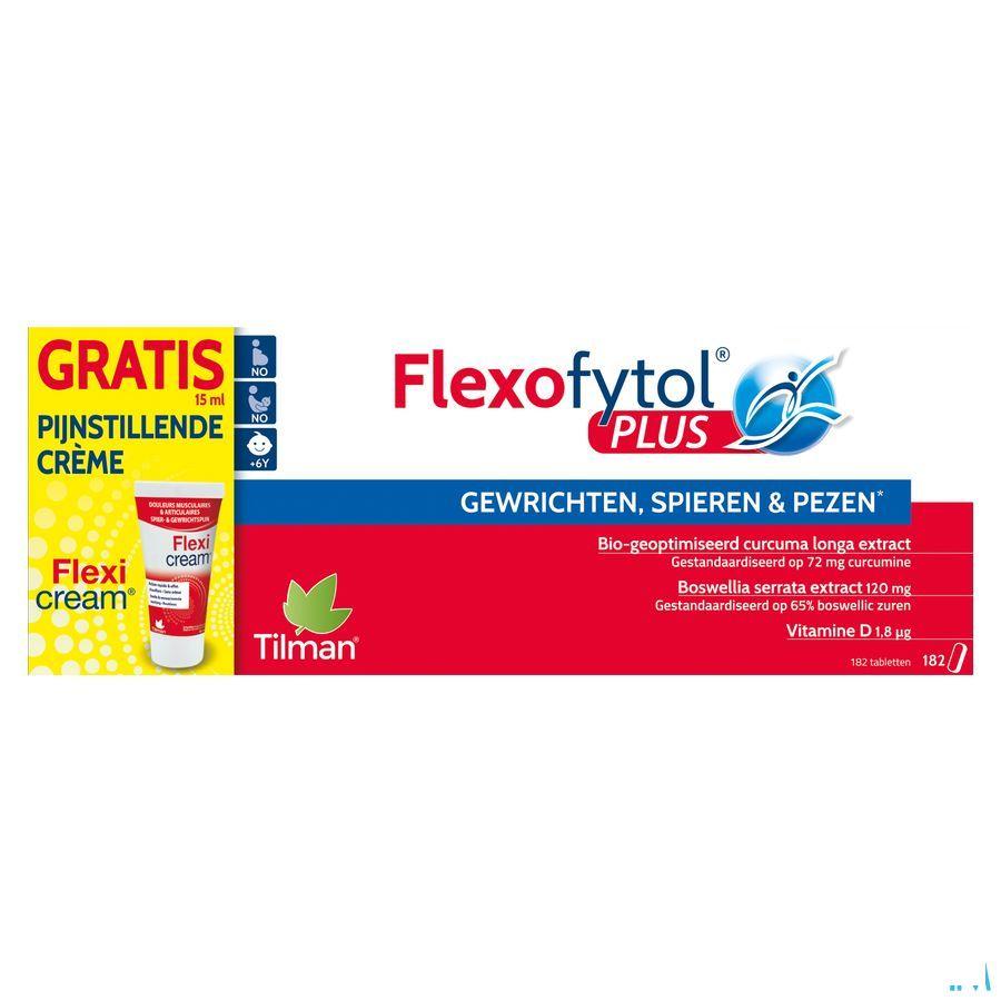 Flexofytol Plus Tabletten 182 + Flexi Creme 15 ml  -  Tilman