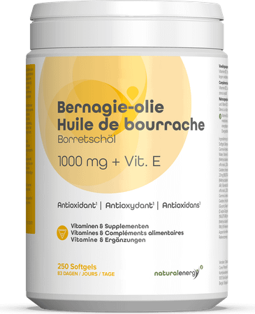 Huile Bourrache Natural Energy Capsule 250