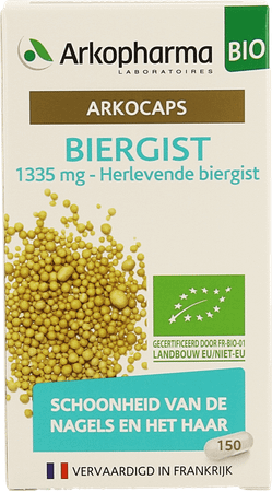 Arkogelules Levure Biere Bio Caps 150  -  Arkopharma