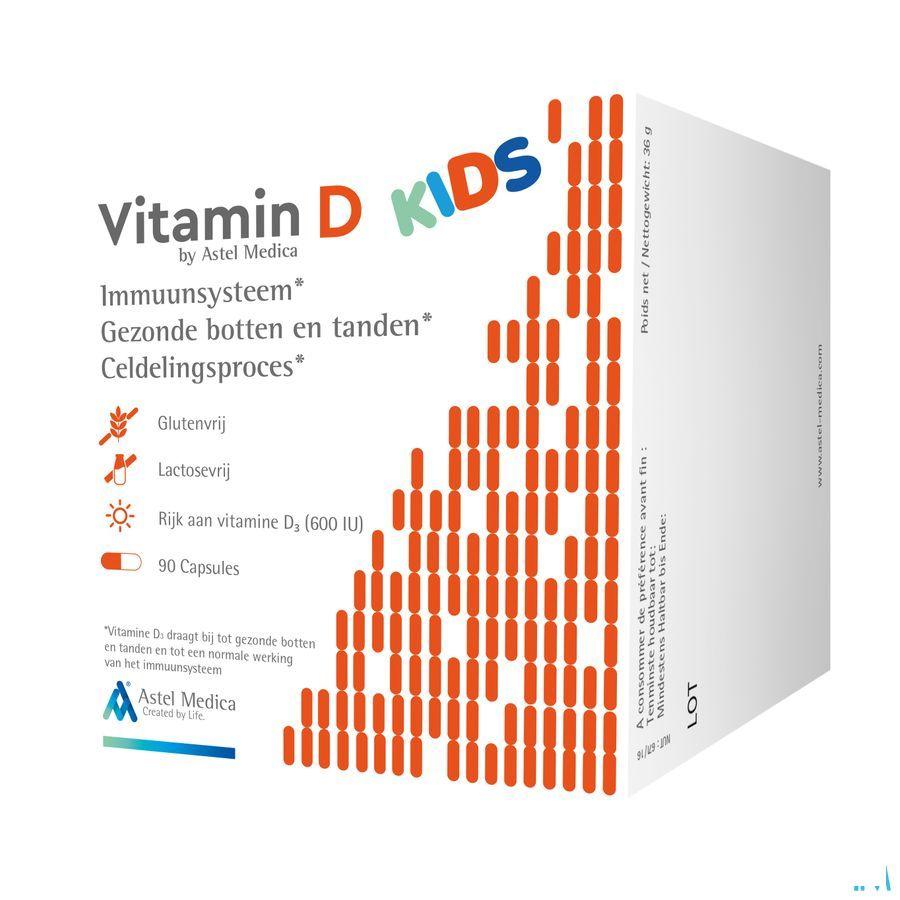 Astel Vitamin D Kids Caps 90