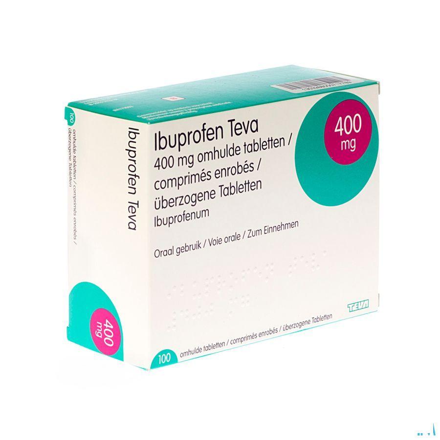 Ibuprofen Teva Drag 100 X 400 mg