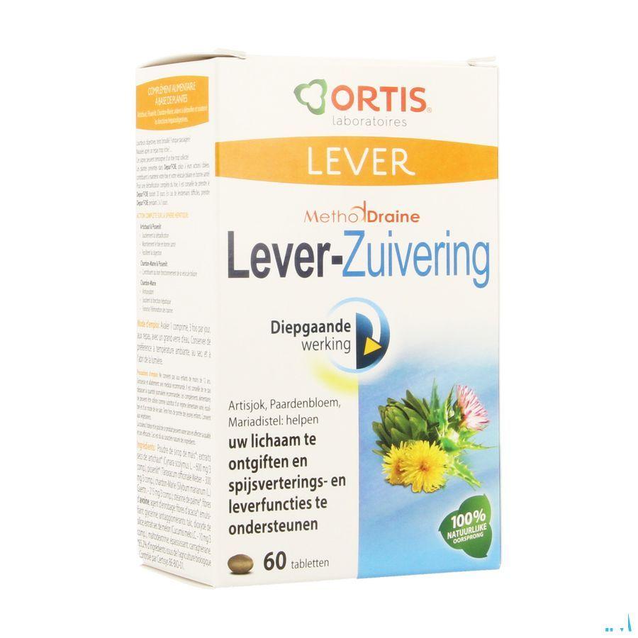 Ortis Methoddraine Zuiverend Lever Tabletten 4x15  -  Ortis