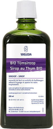 Weleda Tijmsiroop Bio 200 ml  -  Weleda