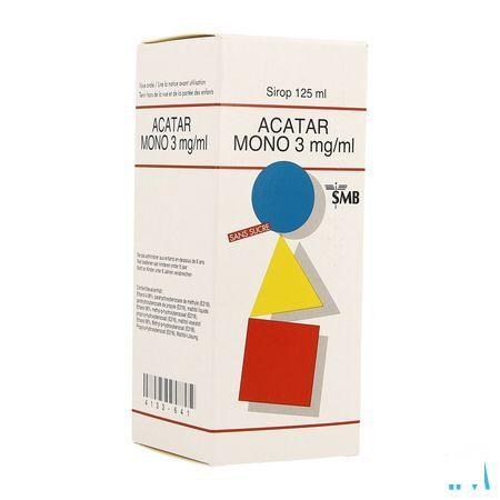 Acatar Mono 3 mg/  ml Siroop 125 ml