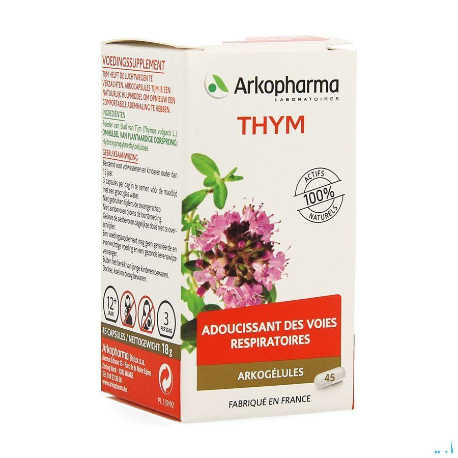 Arkogelules Thym Vegetal 45  -  Arkopharma