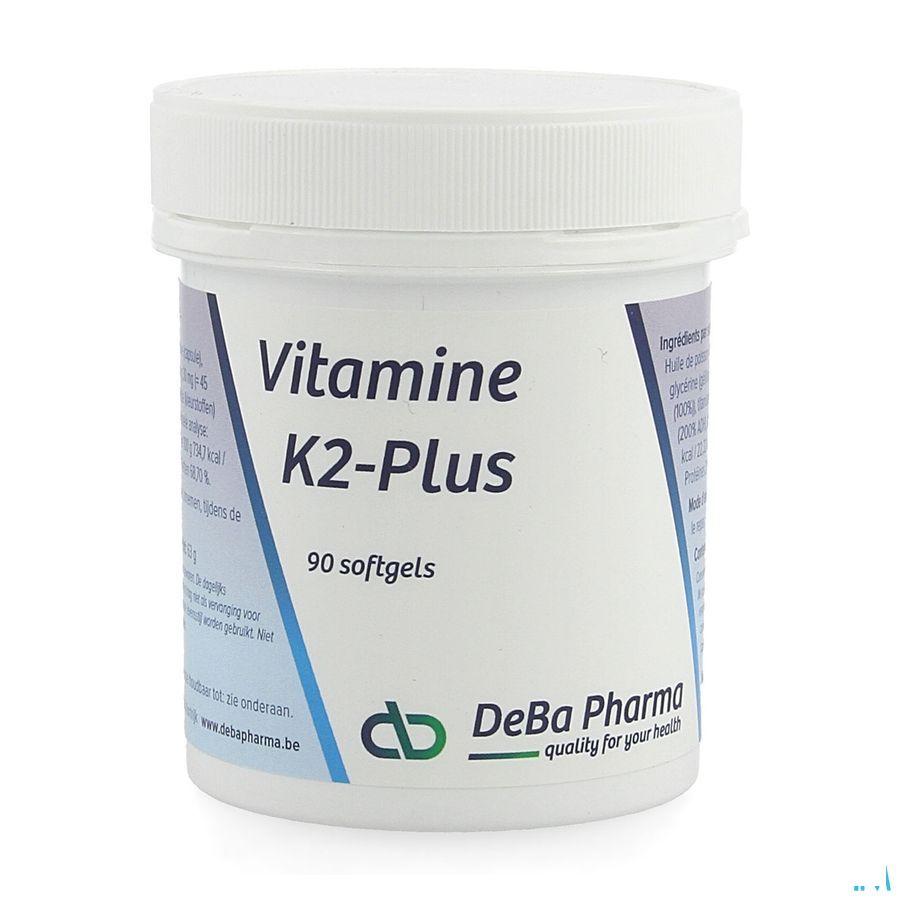 K2-plus Softgels 90  -  Deba Pharma