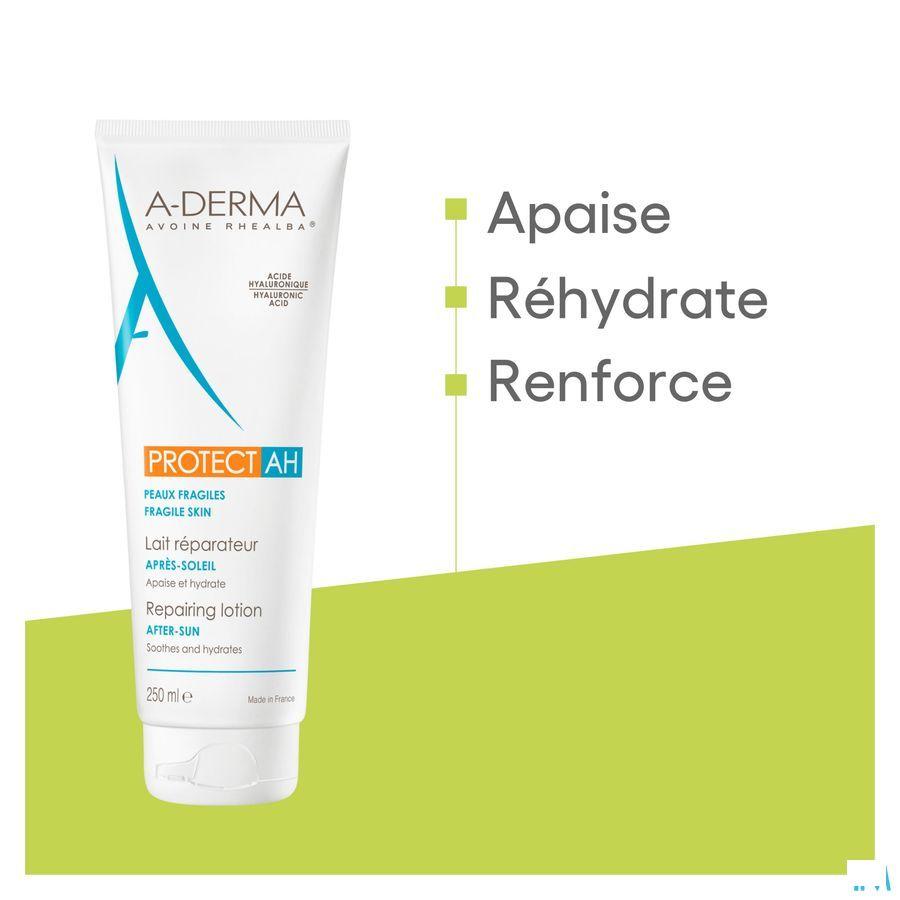 Aderma Protect Lait Reparateur Anti soleil 250 ml  -  Aderma
