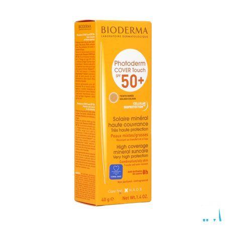 Bioderma Photoderm Cover Touch Doree Ip50+ Tb 40G  -  Naos