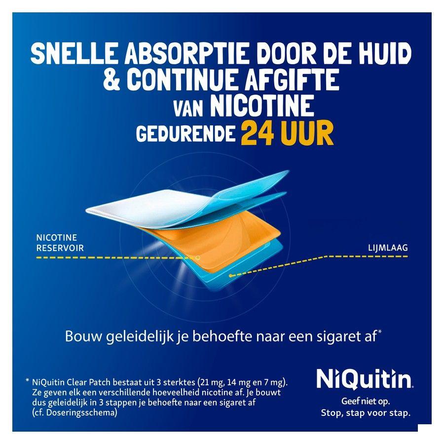 Niquitin Clear Patches 21 X 14 mg