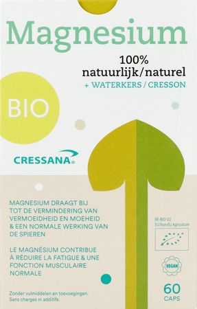 Cressana Bio Magnesium + Cresson Fontaine Caps 60
