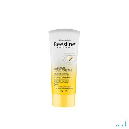 Beesline Cold Creme Bijenwas Droge/normale Huid 70 gr  -  Eureka Pharma