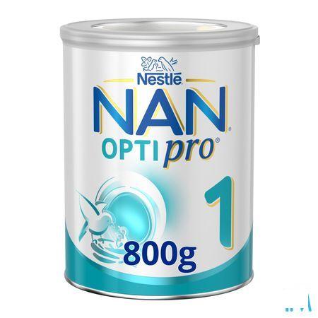 Nan Optipro 1 0-6m Lait Poudre 800 gr  -  Nestle