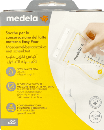 Medela Sach.Conserv. Lait Mat.Versement Facile 25