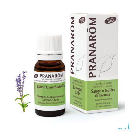 Salie Lavendelblad Bio Essentiele Olie 10 ml  -  Pranarom