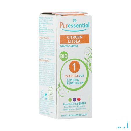 Puressentiel Eo Citroen Litsea Bio Essentiele Olie 10 ml  -  Puressentiel