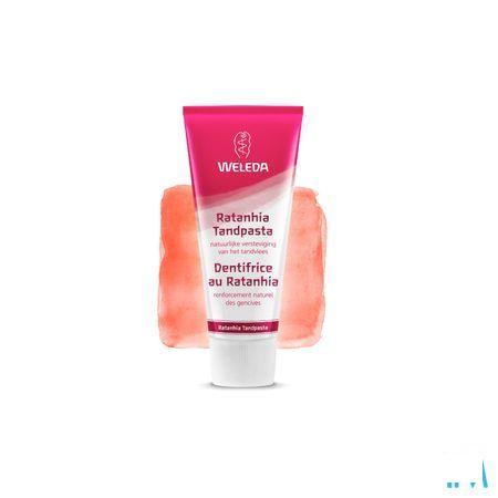 Weleda Dentif Ratanhia Rose 75 ml  -  Weleda